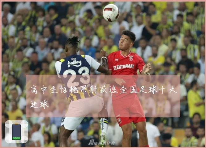高中生惊艳吊射获选全国足球十大进球